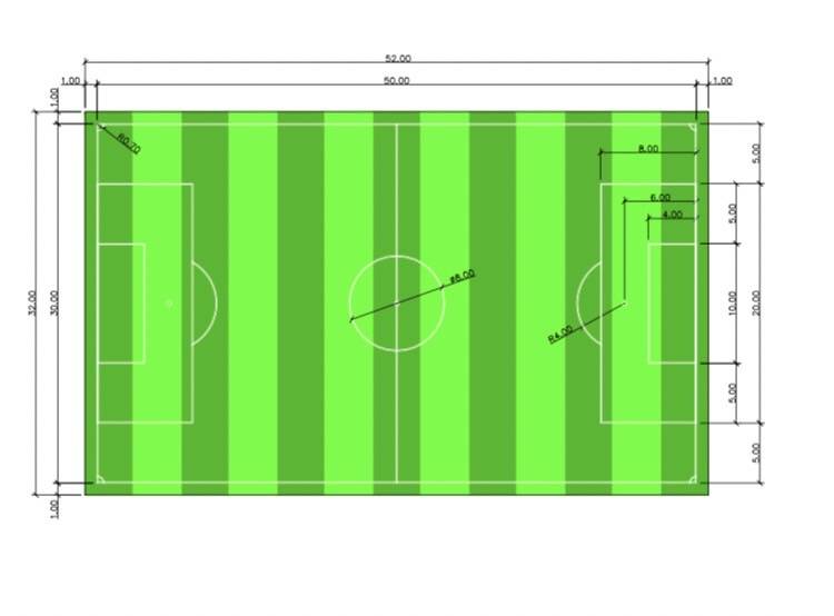 งบประมาณการลงทุน สนามฟุตบอลหญ้าเทียม กลางแจ้ง ขนาด 22 X 42 , 25 X 40 ,30 X  50 เมตร - Teamturfsport.Com Ll เราคือผู้เชี่ยวชาญงานออกแบบสนามกีฬาด้วยหญ้าเทียม  : Teamturfsport.Com Ll เราคือผู้เชี่ยวชาญงานออกแบบสนามกีฬาด้วยหญ้าเทียม